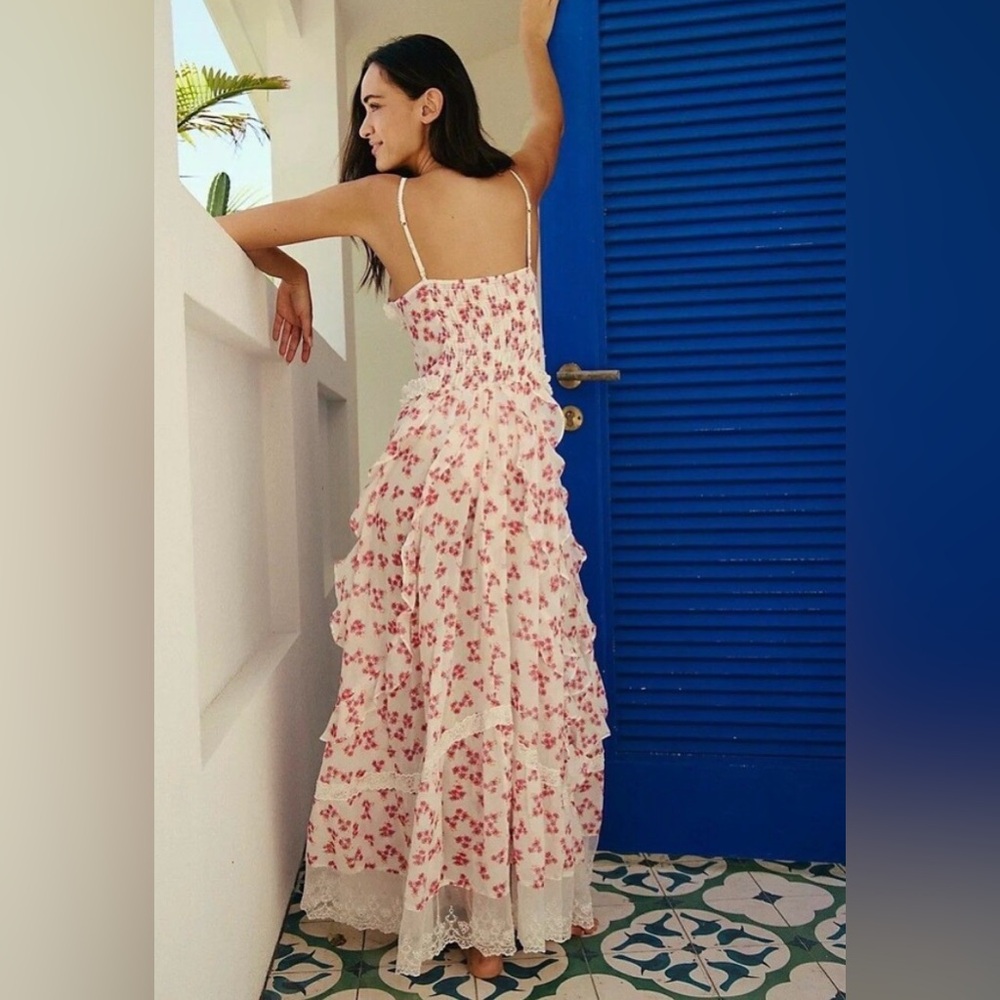 NWT Free People Heart Desire Maxi Bodysuit Size M - Picture 4 of 8